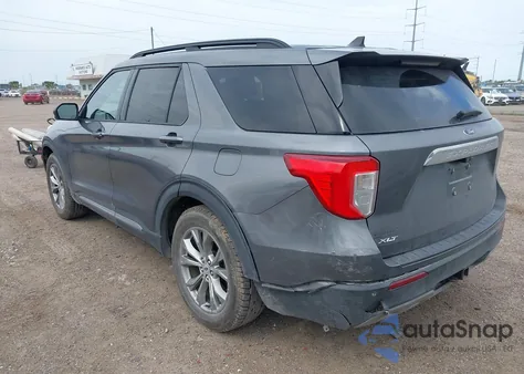 2021 Ford Explorer Xlt из США, поврежденный, VIN 1FMSK7DH4MGB00106